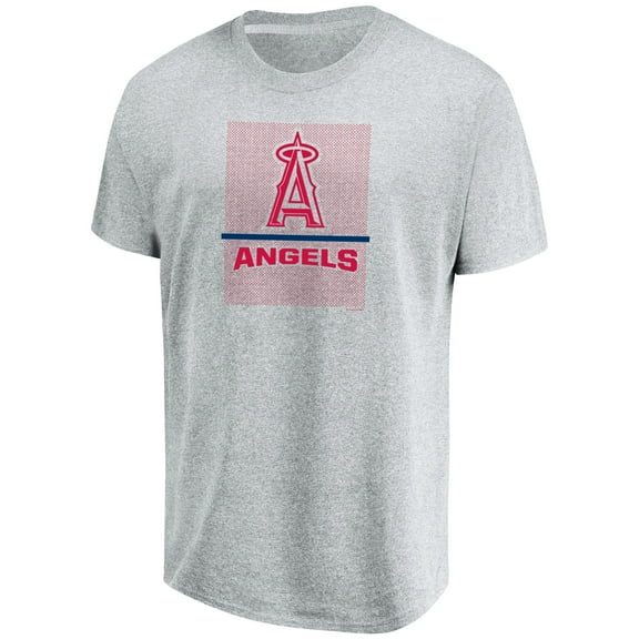 Men's Majestic Heathered Gray Los Angeles Angels Flying High Big & Tall T-Shirt