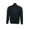 thumbnail image 3 of Alfani Red Black Horizontal Striped Half Zip Sweatshirt 1/2 , Size XLarge, 3 of 4