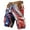 #02Cyan, variant on Patriotic Cargo Shorts for Men Athletic Baggy Wide legs Shorts Lightweight Stars and Stripes Tactical Short Pants Sweat Casual Vacation Outfits with Pockets Blue XL