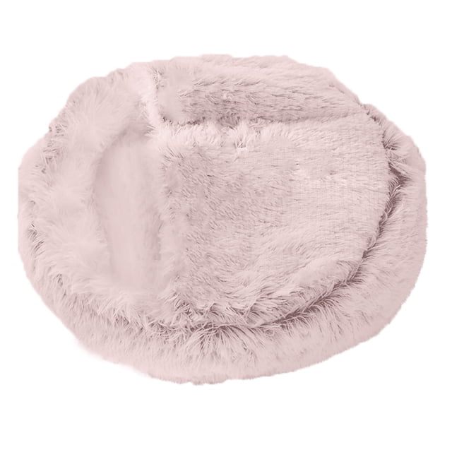 LSLJS House Bed Pet Sleeping Bag 2 In 1 Foldable Cuddly Cave 1Pc, Pet Supplies