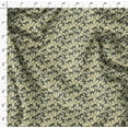 thumbnail image 4 of Soimoi Tissu Beige en Georgette de Polyester, Imprimés de Chat et d'Animaux, au Mètre, 52 Pouces de Large, 4 of 5