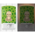 thumbnail image 2 of Caroline's Treasures BB9034CNL Sloth Yoga Ceramic Night Light, 6x4x3", multicolor, 2 of 2