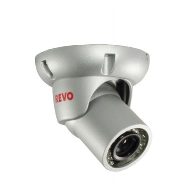 RJ12 Cable Included Revo America 700TVL Mini Turret Security Camera