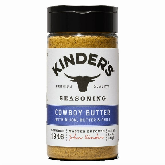 Kinder's Cowboy Butter Seasoning, 6.4oz (Two-Pack)