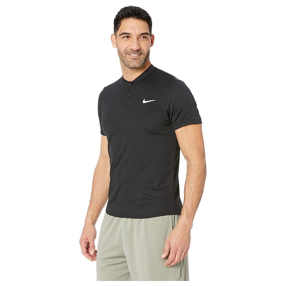 nike men's nikecourt dry blade tennis polo
