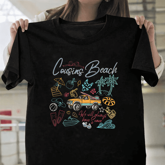 The Summer I Turned Pretty Romance Drama Show Vibe Unisex T-Shirt, up to size 3XL.