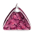 thumbnail image 3 of Lsque Pink Butterfly Printed Long Tissue Box Cover Holder, Facial Paper Organizer Dispenser,Triangle with Bottom Belt, PVC Leather Decorative Organizer, 3 of 9