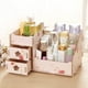 thumbnail image 2 of Caja de almacenamiento de escritorio de madera Organizador de suministros de oficina multifuncional Estuche cosmético adorable Methold JJ14122-07B, 2 of 3