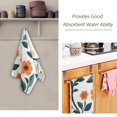 thumbnail image 3 of Yayeee Hand Towels for Bathroom Set of 2 Quick Dry Super Absorbent Soft Hand Shower Towels, 28" x 14", Flowers Pattern, 3 of 8