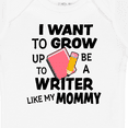 thumbnail image 4 of Inktastic I Want To Grow Up To Be A Writer Like My Mommy Boys or Girls Baby Bodysuit, 4 of 5