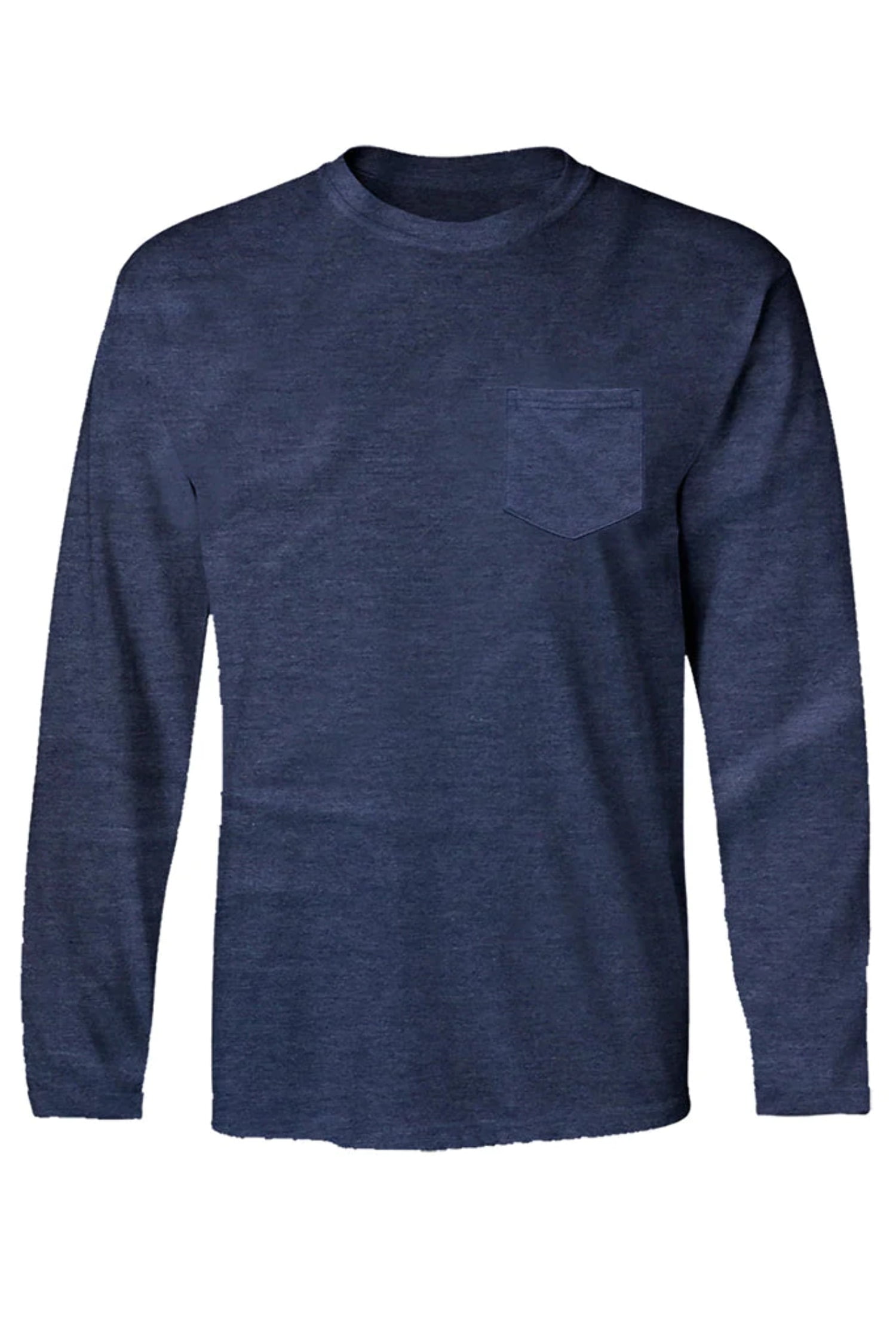 トップス POCKET & CREW 2PACK LS T-SHIRTS (NAVY) The Plain Pocket Crew LS - Walmart.com