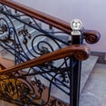 thumbnail image 4 of PENIKOKO Boule Décorative Réfléchissante Argentée en Acier Inoxydable pour Balustrades de Balcon Lot de 1, 4 of 8
