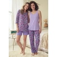 thumbnail image 5 of Dreams & Co. Plus Size 4-Piece Pajama Wardrober, 5 of 6
