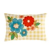 The Pioneer Woman Gingham Decorative Throw Pillow, 12" x 18"