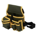 thumbnail image 3 of Cinturón de herramientas Kusrkot Bolsa profesional multifuncional organizador para carpintero electricista, 3 of 8