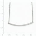 thumbnail image 3 of Sterling Silver Polished with 1 inch ext. Bar Necklace, 3 of 3