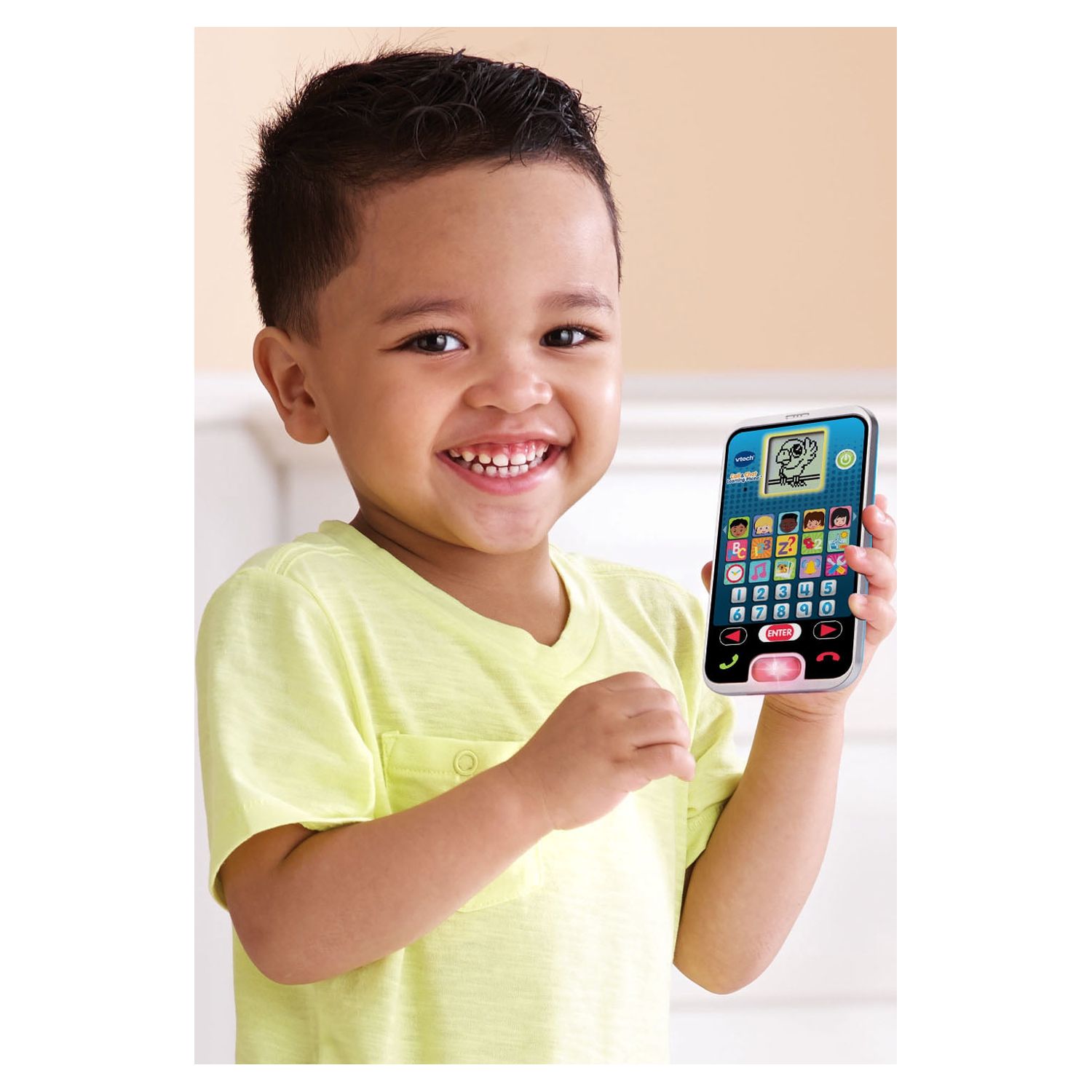 VTech Call and Chat Learning Phone, Pretend Play Toy Phone for Toddlers - image 4 of 7