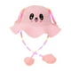 thumbnail image 5 of Sombrero de conejito para niños con luz, protección solar, gorra de pescador de moda, sombrero de paja para regalo Rosa, 5 of 9