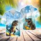 thumbnail image 5 of Camisas de dinosaurios 2024 para hombre, camisa hawaiana con estampado 3D para hombre, camisetas de playa de manga corta 6xl, blusa unisex, camisa, 5 of 5
