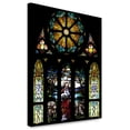 thumbnail image 1 of Canvas Print: Tiffany Stained Glass Window In Sanctuary, First Baptist Church, 1 of 3