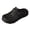 Black, variant on Womens Wide Width Clogs Orthopedic Arch Support Garden Shoes Waterproof Non Slip Closed Toe Backless Slippers Comfortable Beach Barefoot Water Sandals Brown Size 7.5
