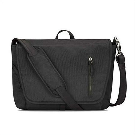 UPC 025732055043 product image for Travelon Anti-Theft Urban Messenger Bag Black 14x10.25x4.75 Polyester 43500-500 | upcitemdb.com