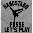 thumbnail image 2 of Handstand Posse Lets Play Gymnastics Boys Kids T Shirt Tees Tops Teen Brisco Brands L, 2 of 6