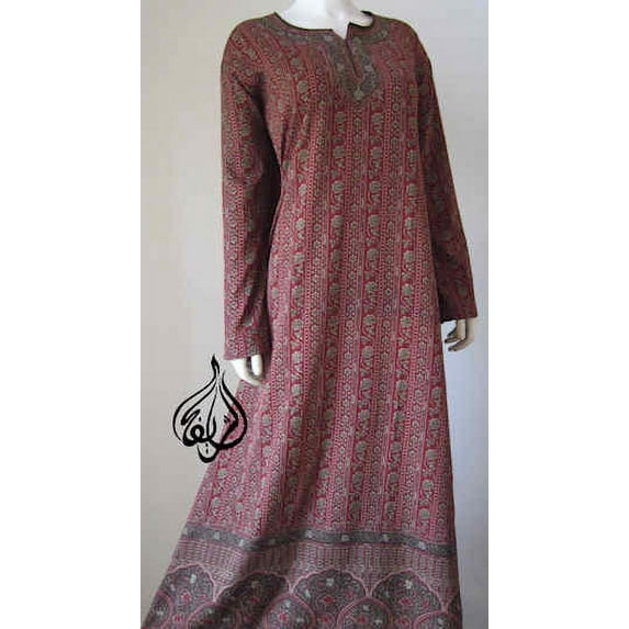 Beautiful Long Dress, Indian Caftan, Kaftan Dresses | ALIA RUBY| Bust Size 38"