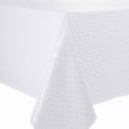 thumbnail image 2 of Lenox Olivia Tablecloth, White - 60"W x 140"L, 2 of 3