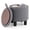 Grey, variant on Gymax Round Storage Ottoman Linen Fabric Upholstered Footrest Stool w/ Removable Lid Beige