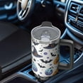 thumbnail image 7 of Halloween 40oz Stainless Steel Mug with Handle and Straw, Insulated Drinkware for Fall, 7 of 7