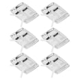 thumbnail image 4 of Mini Plate, Safe Resin 20PCS Dollhouse Divided Dinner Tray Highly Simulated Miniature Plates Divided Design Beautifully Made Miniature Kitchen Tableware With Spoon Fork Model, 4 of 8
