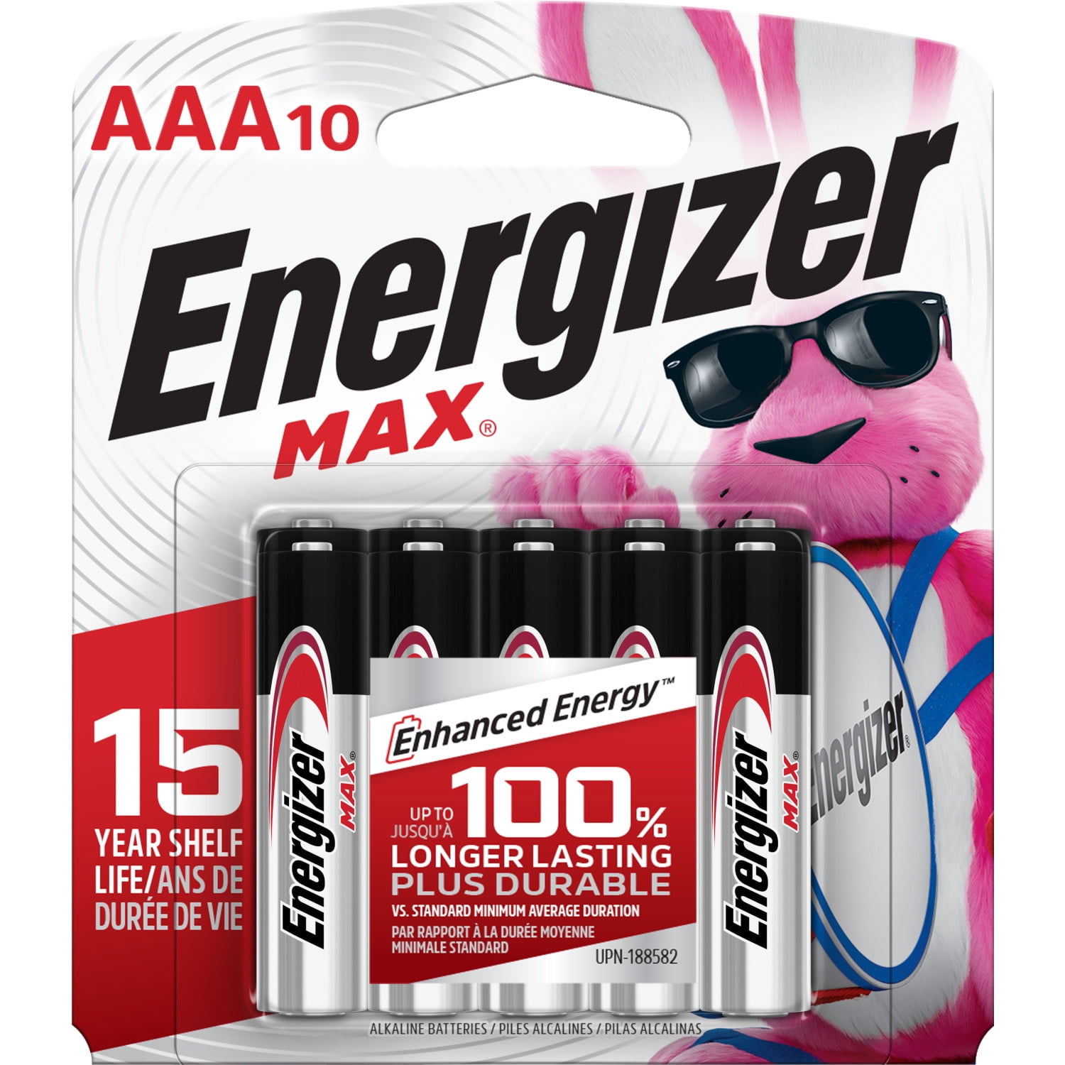 Energizer MAX AAA Batteries (10 Pack), Triple A Alkaline Batteries, Pack of 10 batteries