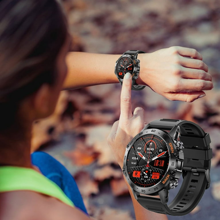 FYHALE Men Women Smart Watch for Android and iPhone, Sports Watch