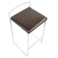thumbnail image 6 of LumiSource Fuji Stacker 26" Fixed-Height Counter Stool - Set of 3, 6 of 11