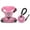 Checkered Pink, variant on PoyPet Dog Harness and Leash Combo, Escape Proof No Pull Vest Harness, Reflective Adjustable Soft Padded Pet Harness with Handle for Small to Large Dogs