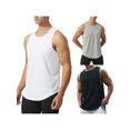 thumbnail image 7 of Biekopu Men's Workout Tank Tops Summer Sleeveless Bodybuilding Fitness T-Shirts Quick Dry Gym Shirt, 7 of 7