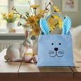 thumbnail image 4 of QuanTara Easter Bunny Ear Handbag, Linen Gift Packaging Tote Bag with Drawstring, Reusable Festival Decorative Bag for Gifts & Parties (15.35x8.46in), 4 of 8