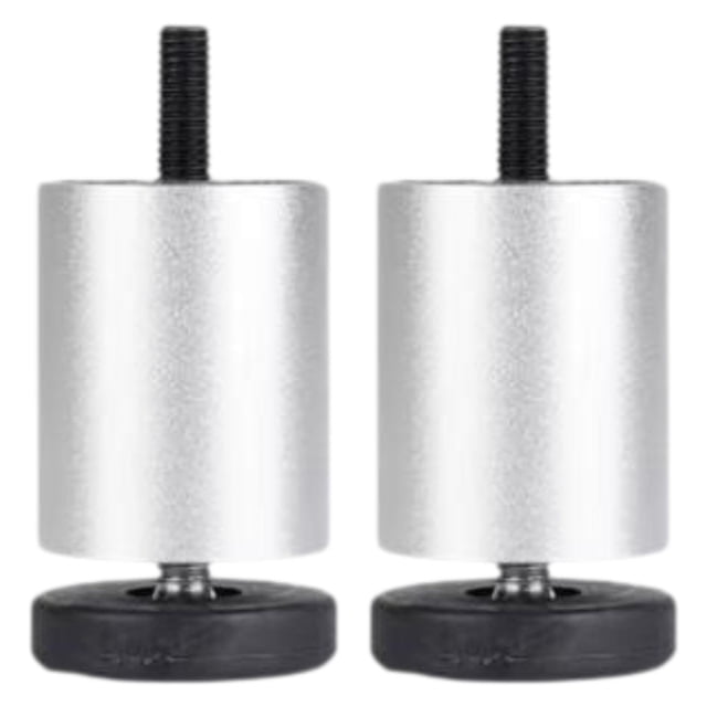 2 piezas de muebles ajustables reemplazo de patas de sofá modernas patas de soporte para la lavadora acondicionador de aire armario de escritorio 8 cm