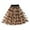 Brown, variant on JUMESG Skirts for Kids Girls Fashion Skater Skirts Shiny Elastic Waist Fashion Skirt (Black,7Y)