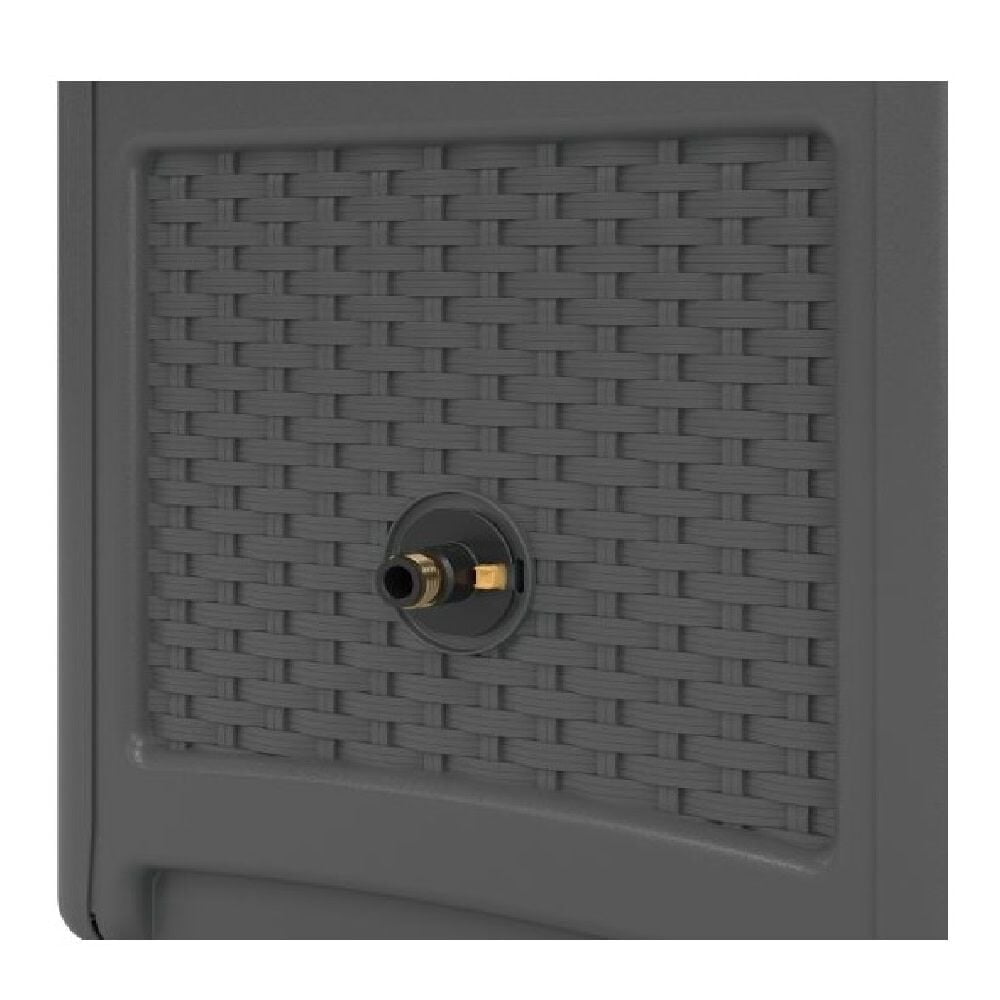 Suncast 225 ft. Smart Trak Free Standing Hideaway Hose Reel, Gray