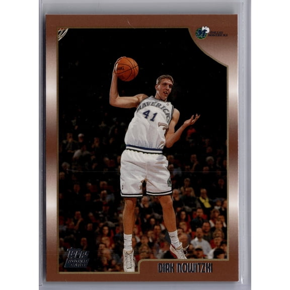 Topps 1999 Dirk Nowitzki Rookie Card