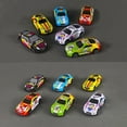 thumbnail image 5 of Gallickan 6 Pack Race Car Toys, Mini Pull Back Car Model Car for Treasure Match Box Party Favors, Gift Set for Boy Child Toddlers Birthday Christmas, B, 5 of 6