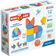 Geomag Magicubes Shapes Recycled Building Set (9 Pieces)