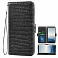thumbnail image 1 of Iphone 12 Mini Case - Leather Cell Phone Wallet Case [Rfid Blocking] Flip Cover with Credit Card Holder For Iphone 12 Mini 5.4 Inch - Black, 1 of 7