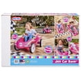 thumbnail image 5 of Little Tikes Jett Car Racer Pink, Ride On Car with Adjustable Seat Back, Dual Handle Rear Wheel Steering, Racing Control, Kid Powered Fun, Great Gift for Kids, Toys for Girls Boys Ages 3-10 Years, 5 of 5