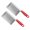 Red, variant on OIUR 2Pcs Stainless Steel Potato Cutter Chopper Vegetable Fruit Crinkle Corrugated Slicer Egg Salad Ingredient Cutter Kitchen Gadget