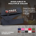 thumbnail image 2 of Fadi Sports Navy Weight Lifting Straps – 60CM heavy-duty grip with 5MM neoprene wrist support. Anti-slip & built for serious lifting., 2 of 7