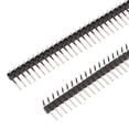 thumbnail image 2 of Unique Bargains 0.1'' Pitch 1x40-Pin Single Row Male 90 Degree Right Angle Pin Header 12Pcs, 2 of 2
