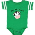 thumbnail image 3 of Inktastic Cow You Doin'? Cute Cow Boys or Girls Baby Bodysuit, 3 of 5